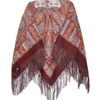 Павловопосадский платок  / Contemplation shawl with silk fringe