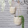 Kaemingk / Set of hanging planters Saas Fee 10-14 cm, 2 pieces, ceramic