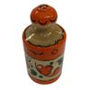 Беломорские узоры / Salero de madera "Cuadro de Permogorsk. Naranja" altura 8,5 cm