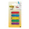 Bookmark adhesive POST-IT, plastic, 12 mm, 5 colors x 20pcs arrows