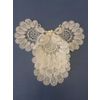 Снежинка / Snowflake / Frill lace with beads