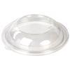 STIROLPLAST / Lids for disposable round containers SpK-190 DI, set of 75 pcs., PET (containers 605109, 605110)