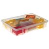 Plasticine JOVI (Spain), set of 8 colors, 200 g, 12 forms, 3 stack, rolling pin, plastic suitcase
