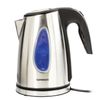 TEApot SONNEN KT-1721, 1.7 litres, 2200 w, closed heating element, stainless steel, black, lighting