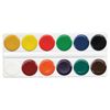 Watercolors "Zoo" 12 colors, honey, without a brush, carton box