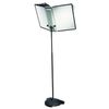 DURABLE / Système de démonstration "SHERPA" au sol pour 10 panneaux, avec 10 panneaux noirs