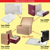 A paper folder with ties, cardboard, 40 mm, guaranteed density 380 g/m2, 4 strings, up to 350 sheets