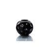 Гусевской Хрустальный завод / Crystal vase for flowers "Razotsvet" small black