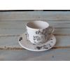 Хорекс / Horex / Cup "Gazzetta Bianco" ristorante classico with saucer 12 pcs.