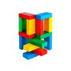 Colored bricks - 16 pieces in a wooden box for children from 2 years old
