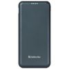 DEFENDER / External battery EXTRALIFE 10000F, 10000 mAh, 2 USB, Li-pol, blue
