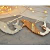 Ленивые Бобры / Lazy Beavers / Mirror Christmas tree toy "Sturgeon"