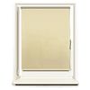 Curtain roll lightproof BRABIX 70x175 cm, cream/silver