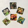 Zartoy / Cubes with pictures "Flowers"