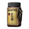 BUSHIDO / Instant coffee "Katana Gold 24 Karat", freeze-dried with food-grade gold, 100% Arabica, glass jar 100 g