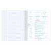 BRAUBERG / Notebook subject PASTEL 48 sheets, cardboard cover, GEOMETRY, cage, tip / 10 pcs.