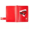 Cover avtodokumentov on the button with pockets "Red car" red