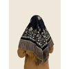 Золотная вышивка / Woolen shawl "Russian heritage" 120x120 cm