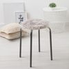 Доляна / Dolyana / Seat on a chair fur "Comfort" color beige d 30 cm, polyethylene 100% 4386268