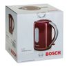KETTLE BOSCH TWK7604, 1.7 litres, 2200w, closed heating element, plastic, red