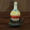 Лефортовский фарфор / Lefortovo porcelain / Christmas tree toy "Lamp", damask 50 ml