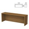 Argo table add-on, 1200 mm wide, walnut