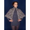Снежинка / Snowflake / Women's lace drape with a pattern of branches