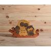 Wooden toy puzzle "Owl on branch"