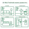 The automatic air freshener 250 ml AIRWICK Pure, dispenser+replacement gas cylinder, "cherry blossom"