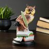 Хорошие сувениры / Figure "Owl with a feather on books" 21x13.5 cm