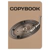 BRAUBERG / Notebook 60 l. checkered cover CRAFT, beige paper 70 g / m2, stitching, B5 (179x250 mm), VINYL / 4 pcs.
