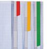 HATBER / Notebook А5, 120 sh., Comb, cage, cardboard cover, 3 dividers, "City Style" / 4 pcs.