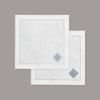 Крестецкая строчка / Set of napkins with embroidery, 2 pcs, 40x40 cm