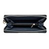 Clutch zipper combined "Wild raccoon" blue