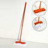 Доляна / Shaft / Mop flat, telescopic handle 82-129 cm, microfiber nozzle 30 × 13 cm, MIX color
