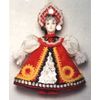 Потешный промысел / Souvenir porcelain pendant doll "Marya-krasa"