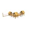 Геркулес / Hercules / Children's playground for playing with sand "Village"