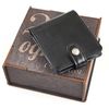 Gift set "We are 2 halves" purse combo + box wood