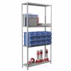 Metal BRABIX "MS-185/30/70-4" (in 1850-s700/g300mm), 4 shelves