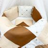 Dreams Store / Set of sides for a round baby cot "Royal"