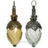 Kaemingk / Mặt dây chuyền cây thông Noel bằng thủy tinh Maison de Montfort 13 cm, trong suốt, mặt dây chuyền