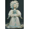 Потешный промысел / Porcelain souvenir doll "Fairy-tale character. Snow fairy"