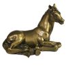 Ремеко / Decorative figure "Horse" (gold) L14W8.5H10