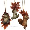 Kaemingk / Đồ chơi cây thông Noel Matti the Hedgehog - Forest Adventures 12 cm, mặt dây chuyền