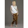 Снежинка / Snowflake / Women's trousers "Springs" with a low rise