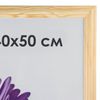The framework of the premium 40х50 cm дерево, багет 26 mm, "Linda", светлое дерево