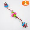 Пижон / Dude / Toy rope with chewing elements "Gears", up to 34 cm, up to 100 g