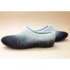 Children's Slippers made of natural wool black-and-white