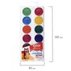 Watercolor PYTHAGORAS MEDOK 12 colors without a brush plastic box