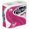 PAPIA / Toilet paper, 3-ply (4 х 16.8 m), white, solder 4 pcs.